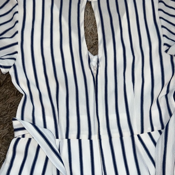 Striped Women’s Romper - Picture 4 of 7